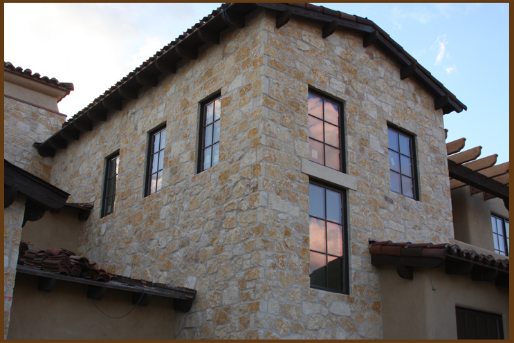 Stone Solutions AZ - Natural Stone Veneer - Navajo Tea Random flush project 1 full