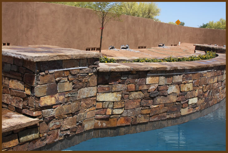 Stone Solutions AZ - Natural Stone Veneer - fire rock dry projects 1 full