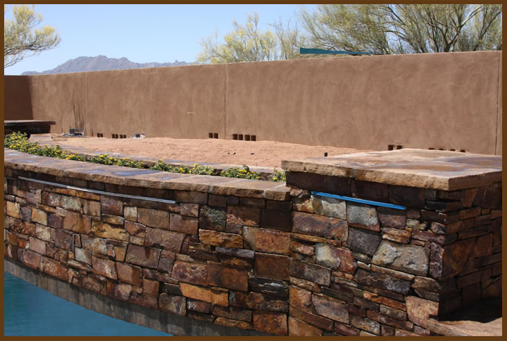 Stone Solutions AZ - Natural Stone Veneer - fire rock dry projects 2 full