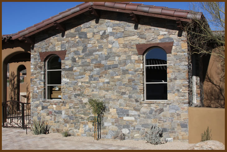 Stone Solutions AZ - Natural Stone Veneer - marbella random types dry 2 full