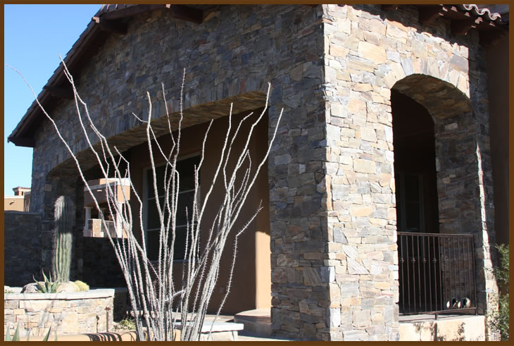 Stone Solutions AZ - Natural Stone Veneer - marbella random types dry 4 full
