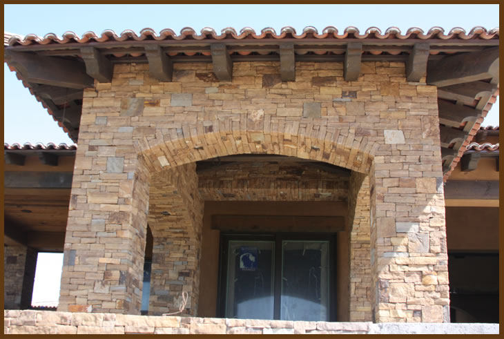 Stone Solutions AZ - Natural Stone Veneer - multi blend dry 5 full