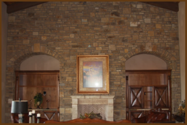 Stone Solutions AZ - Natural Stone Veneer - multi blend raked 3 full