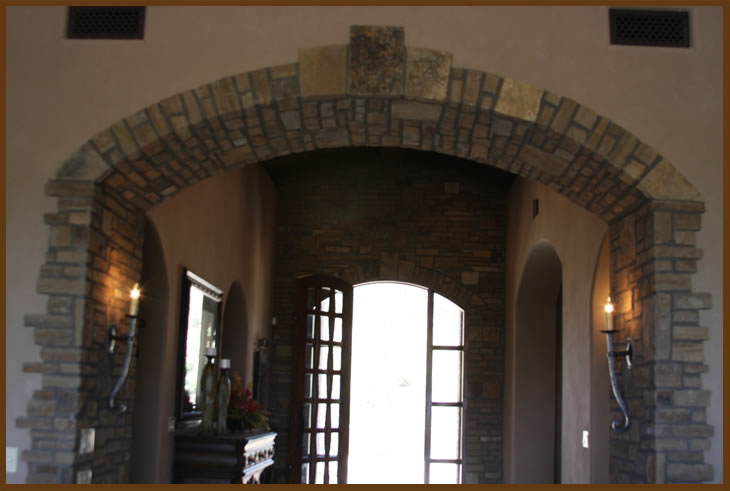 Stone Solutions AZ - Natural Stone Veneer - multi blend raked 6 full