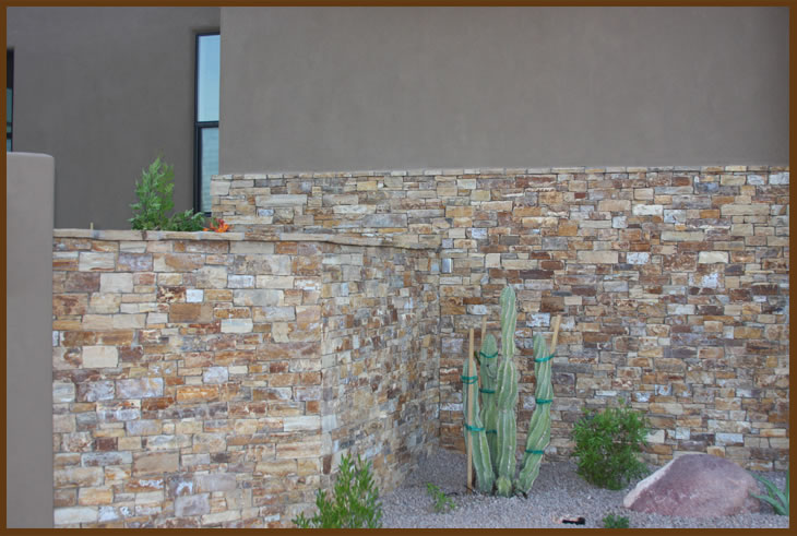 Stone Solutions AZ - Natural Stone Veneer - sonoran gold types dry 2 full
