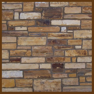 Stone Solutions AZ - Natural Stone Veneer - sonoran gold types raked