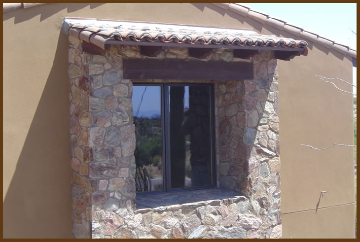 Stone Solutions AZ - Natural Stone Veneer - yavapai random types raked 2 full